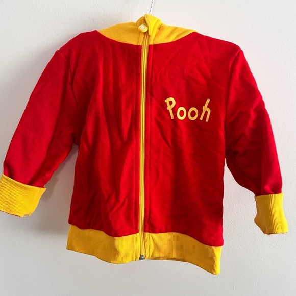 Cubcoats Disney Winnie The Pooh Bear 2 In 1 Hoodie Zip Jacket Soft Plush Size 2T - Picture 1 of 16